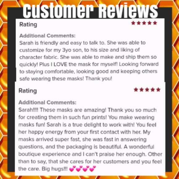 MADE IN THE USA Handcrafted HIGH QUALITY Facemasks - Picture 10 of 16